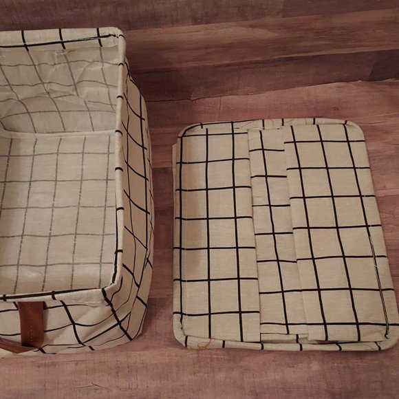 *1 DAY SALE* (3) Collapsible Foldable Sizeable Organization Storage Bins Baskets - Picture 15 of 16